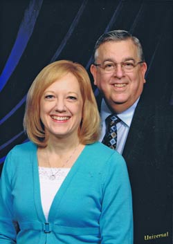 Pastor Steve Leathley and wife Sonya